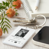 バレンタインデー ミュージックプレーヤー キーホルダー (正面右)