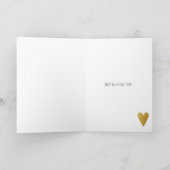 バレンタインデー ユーモア満載 あなたならきっと大丈夫 カード (内部)