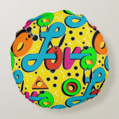 バレンタインデー ラウンドクッション (裏面)