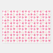 バレンタインデー ラッピングペーパーシート (正面2)