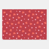 バレンタインデー ラッピングペーパーシート (正面3)