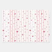 バレンタインデー ラッピングペーパーシート (正面2)