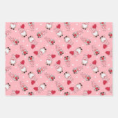 バレンタインデー ラッピングペーパーシート (正面2)