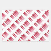 バレンタインデー ラッピングペーパーシート (正面)