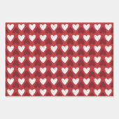 バレンタインデー ラッピングペーパーシート (正面3)