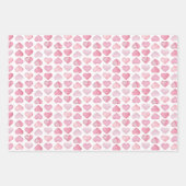 バレンタインデー ラッピングペーパーシート (正面)