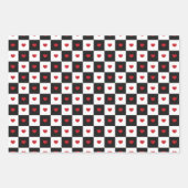 バレンタインデー ラッピングペーパーシート (正面2)