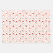 バレンタインデー ラッピングペーパーシート (正面2)