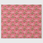 バレンタインデー ラッピングペーパー (フラット)