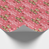 バレンタインデー ラッピングペーパー (角)