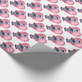 バレンタインデー ラッピングペーパー (角)