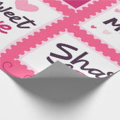 バレンタインデー ラッピングペーパー (角)