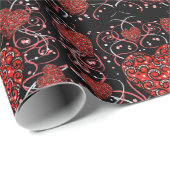 バレンタインデー ラッピングペーパー (ロールコーナー)