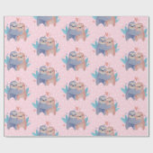 バレンタインデー ラッピングペーパー (フラット)