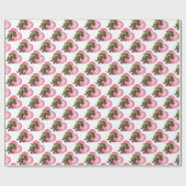 バレンタインデー ラッピングペーパー (フラット)