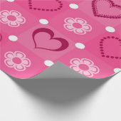 バレンタインデー ラッピングペーパー (角)