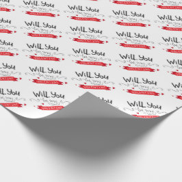 バレンタインデー ラッピングペーパー
