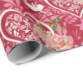 バレンタインデー ラッピングペーパー (ロールコーナー)
