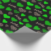 バレンタインデー ラッピングペーパー (角)