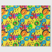 バレンタインデー ラッピングペーパー (フラット)