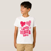 バレンタインデー・ラブバイブス・オンリー Tシャツ (正面フル)