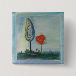 バレンタインデー、ラブバッジ 缶バッジ