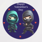 バレンタインデー ラベル (デザイン2)