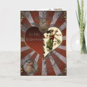 バレンタインデー – レディ遊のギター。 シーズンカード (正面)