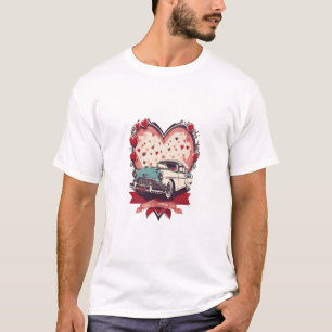 バレンタインデー,レトロロマンス Tシャツ