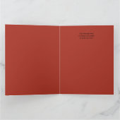 バレンタインデー レトロ アジアの女の子が折り畳むカード カード (内部)