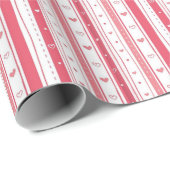 バレンタインデー、ロマンチックなラッピング紙、愛のgif ラッピングペーパー (ロールコーナー)