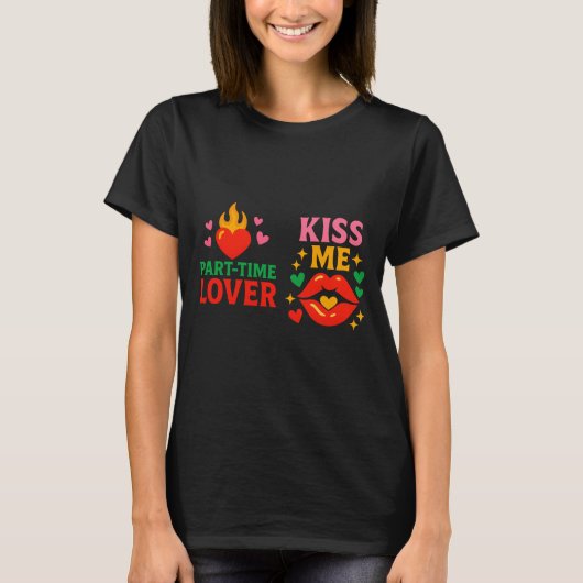 バレンタインデー ロマンティックTシャツ Tシャツ (正面)