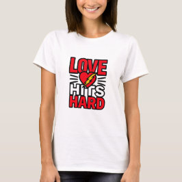 バレンタインデー ロマンティックTシャツ Tシャツ