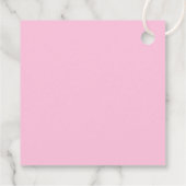 バレンタインデー ローズ ギフトタグ フェイバータグ (裏面)