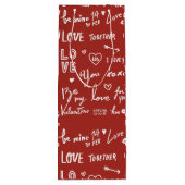 バレンタインデー ワインギフトバッグ (裏面)