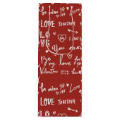 バレンタインデー ワインギフトバッグ (正面)