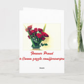 バレンタインデー – ヴィンテージバレンタインデー シーズンカード (裏面)