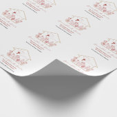 バレンタインデー | 不動産広告スローガン テキストカスタマイズ ラッピングペーパー (角)