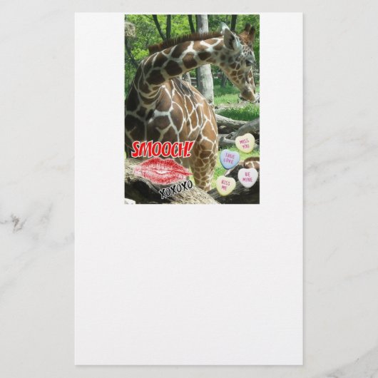 バレンタインデー 便箋 (正面)