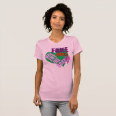 バレンタインデー 偽りの休日 女性用Tシャツ Tシャツ (正面フル)