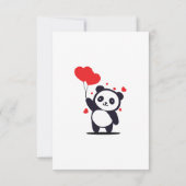 バレンタインデー 出欠カード (裏面)