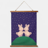 バレンタインデー 吊り下げ型タペストリー (正面)