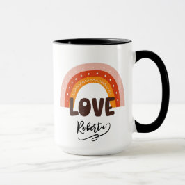 バレンタインデー 名前入り マグカップ