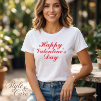 バレンタインデー 女性用Tシャツ
