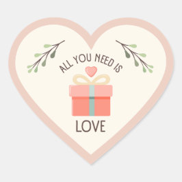 バレンタインデー – 必要なのは愛だけだ ハートシール