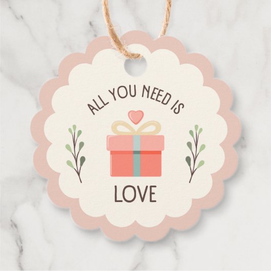 バレンタインデー – 必要なのは愛だけだ フェイバータグ (裏面)