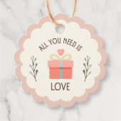 バレンタインデー – 必要なのは愛だけだ フェイバータグ (正面)