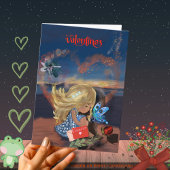 バレンタインデー　想いを込めて シーズンカード