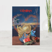 バレンタインデー　想いを込めて シーズンカード (正面)