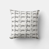 バレンタインデー 愛してる クッション (正面)